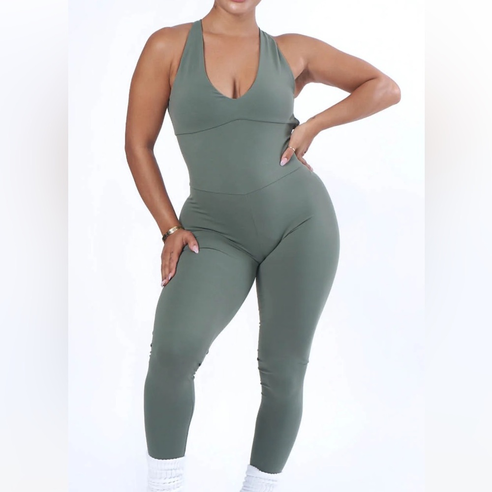 WBK FIT CONTOUR KATSUIT GREEN